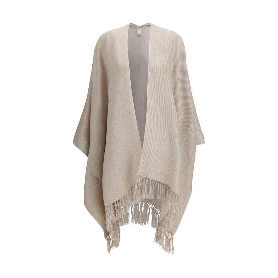 Beige Linen Coat