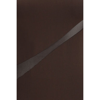 Brown Polyamide Bodysuit