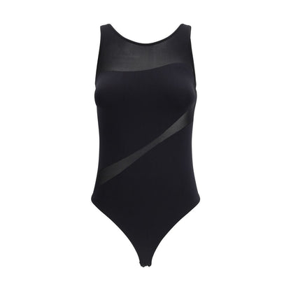 Black Polyamide Bodysuit