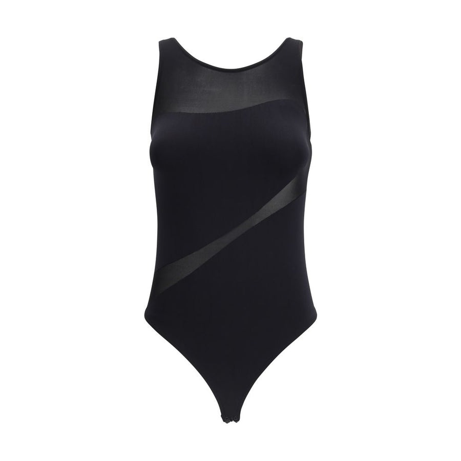 Black Polyamide Bodysuit