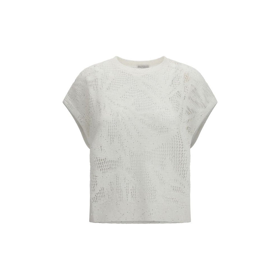 White Linen T-Shirt