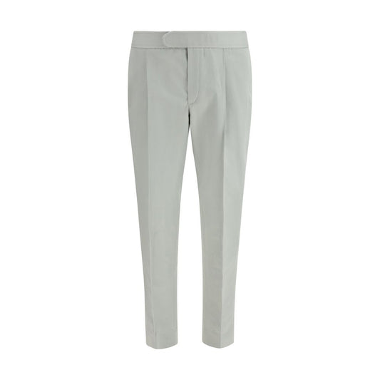 White Linen Casual Pants