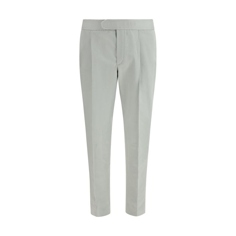 White Linen Casual Pants