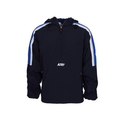 Blue Nylon Shell Jacket