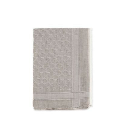 Beige Lamb Ovis Aries Aries Scarf