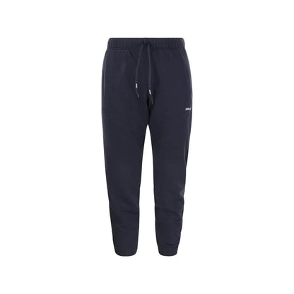 Blue Cotton Joggers (Workout Pants)