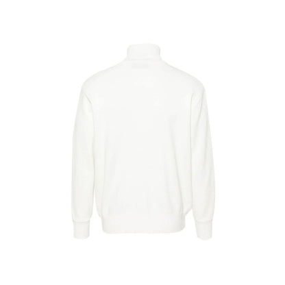White Nylon Sweatshirt