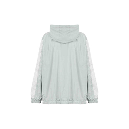 Blue Nylon Shell Jacket