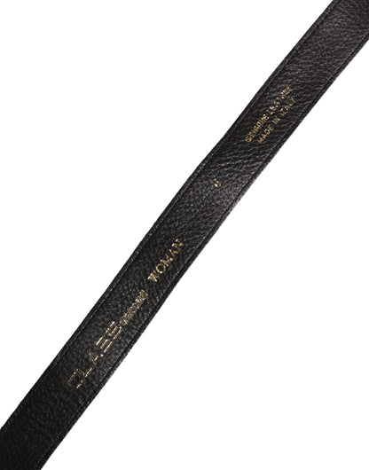 Multicolor Floral Wide Waist Gold Metal Buckle Cintura Belt