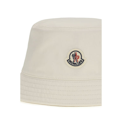 White Polyester Bucket Hat