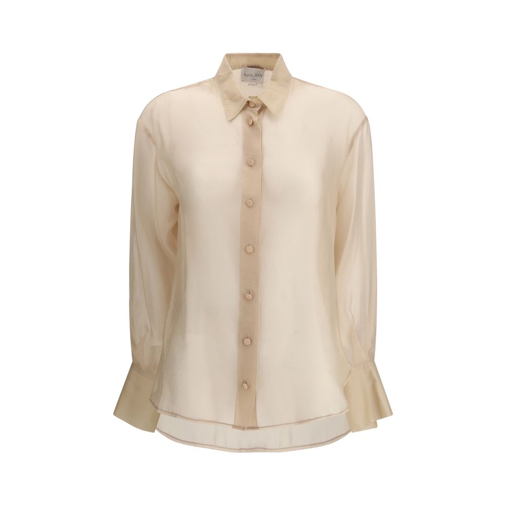 Beige Copper Blouse