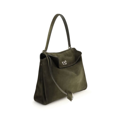 Bicolor Calf Leather Bos Taurus Shoulder Bag