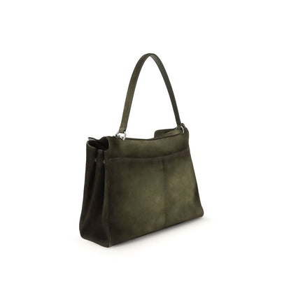 Bicolor Calf Leather Bos Taurus Shoulder Bag