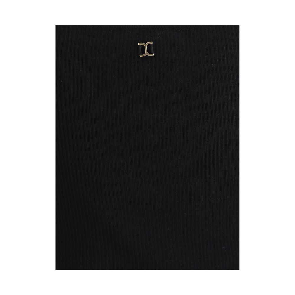 Black Wool Top