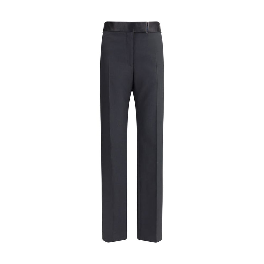 Black Silk Dress Pants