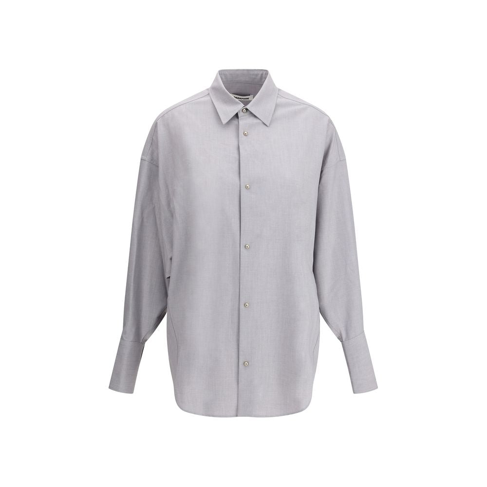 Gray Polyester Shirt