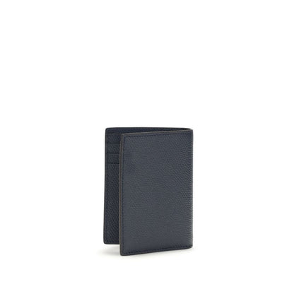 Blue Calf Leather Bos Taurus Wallet