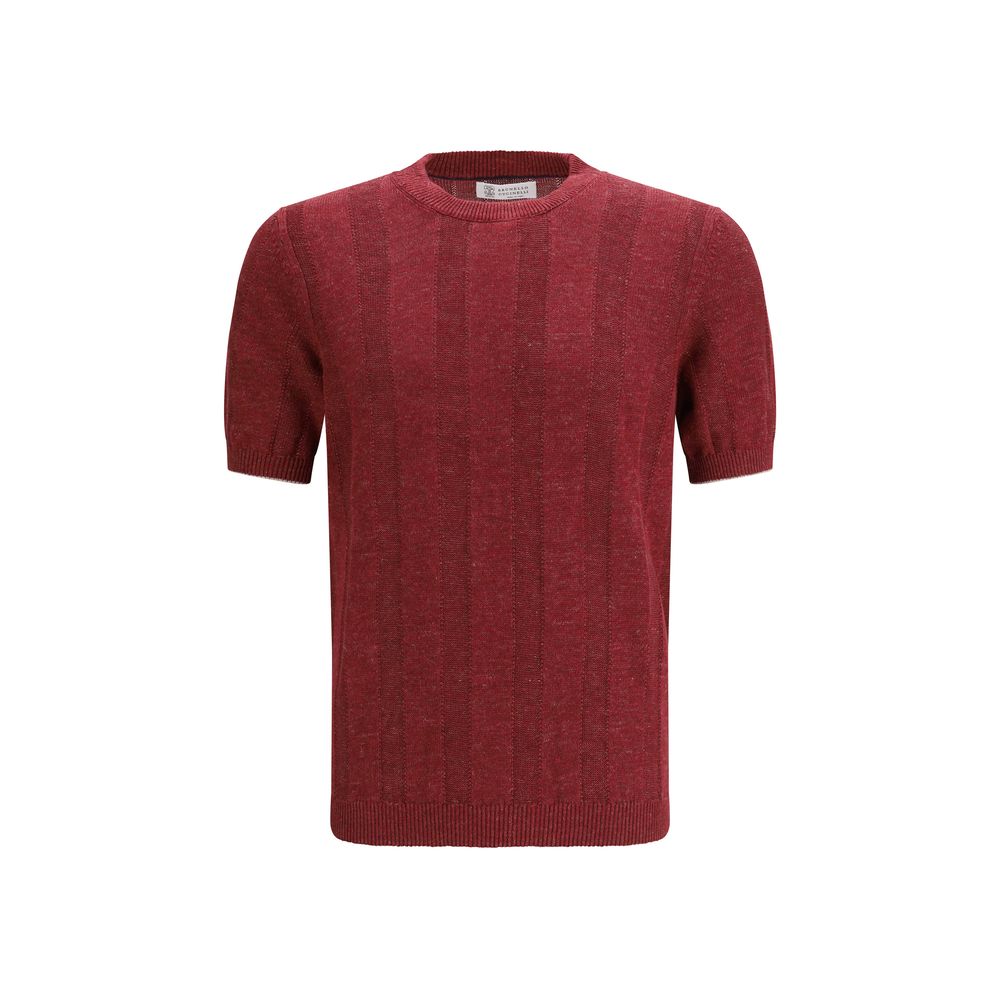 Multicolor Linen T-Shirt