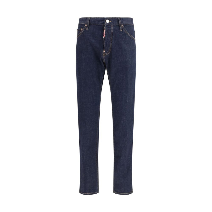 Blue Cotton Jeans Denim