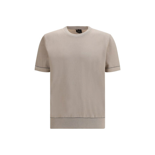 Beige Cotton T-Shirt