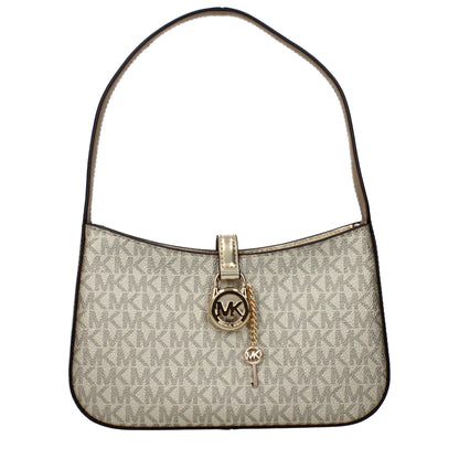 Gold Fabric Handbag