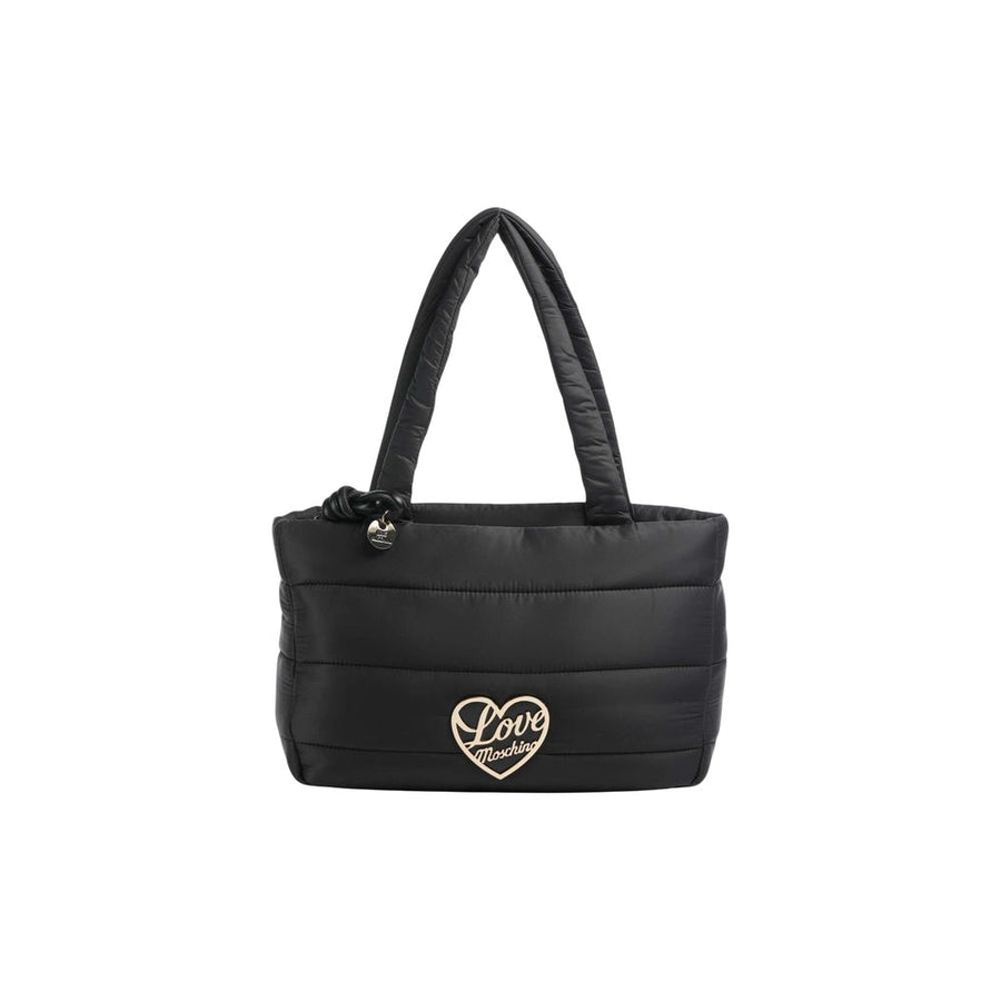 Black Nylon Handbag