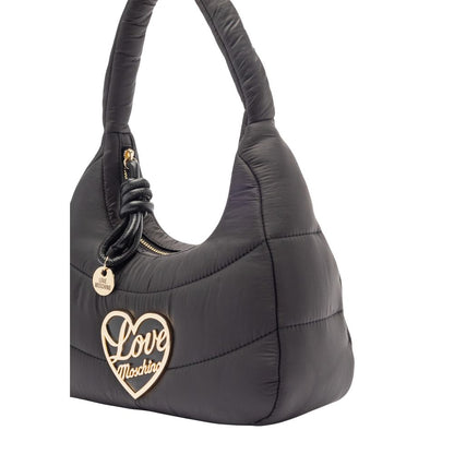 Black Nylon Handbag