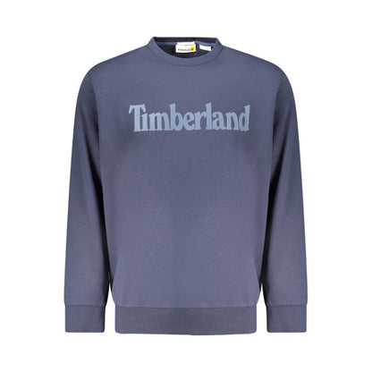 Blue Cotton Men's Sweatshirt