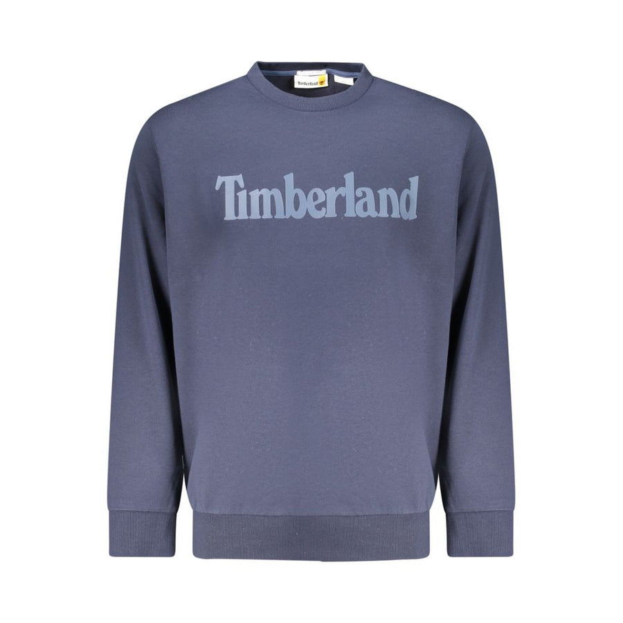 Blue Cotton Men's Sweatshirt