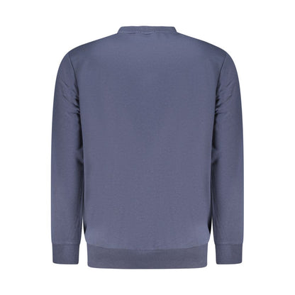 Blue Cotton Men's Sweatshirt