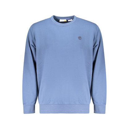 Blue Cotton Men's Sweatshirt