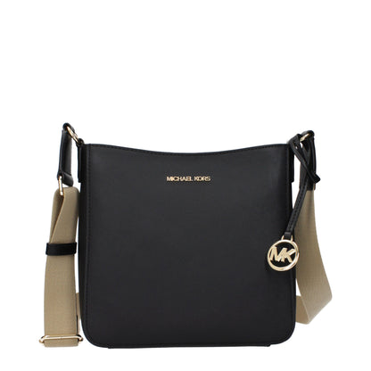 Black Leather Crossbody Bag