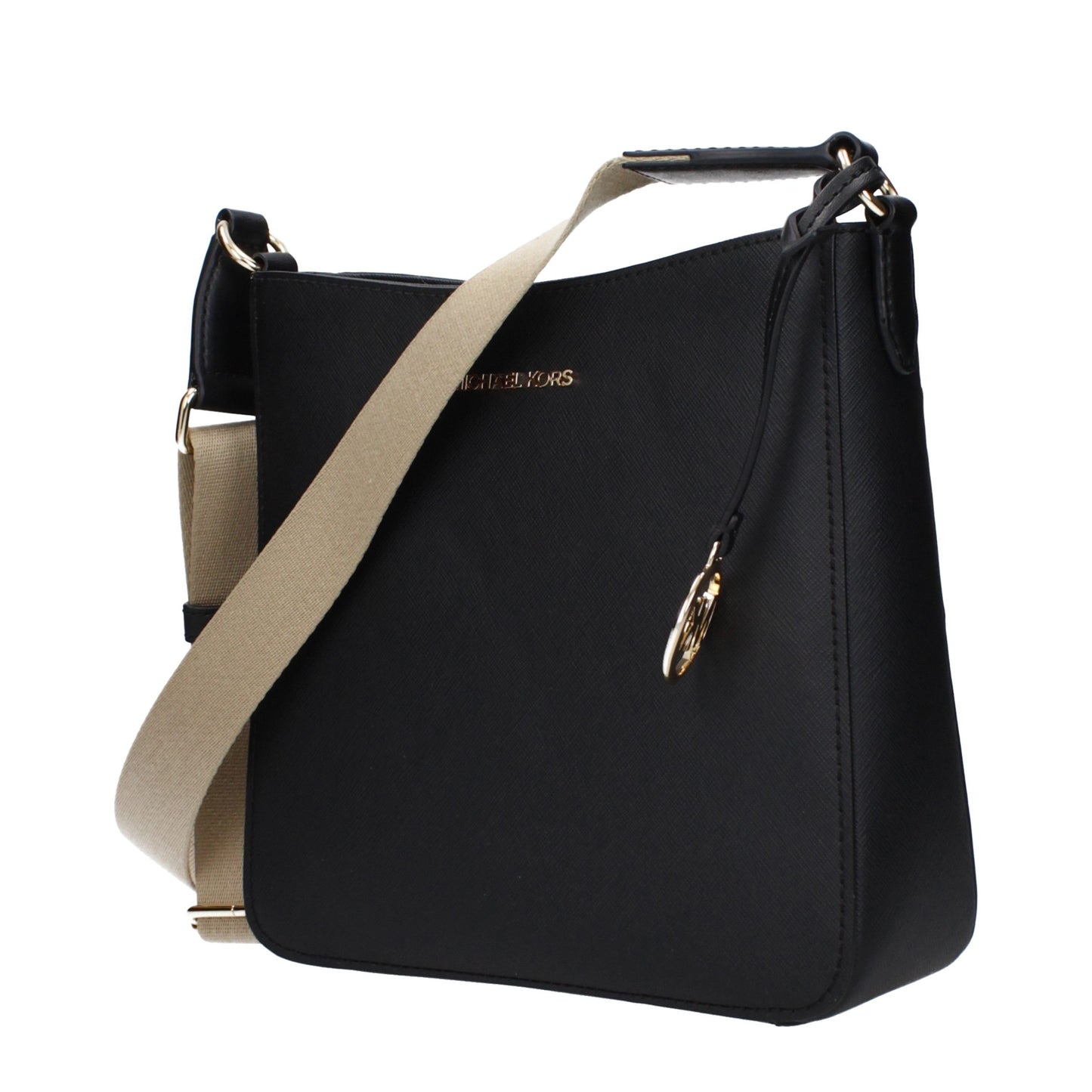 Black Leather Crossbody Bag