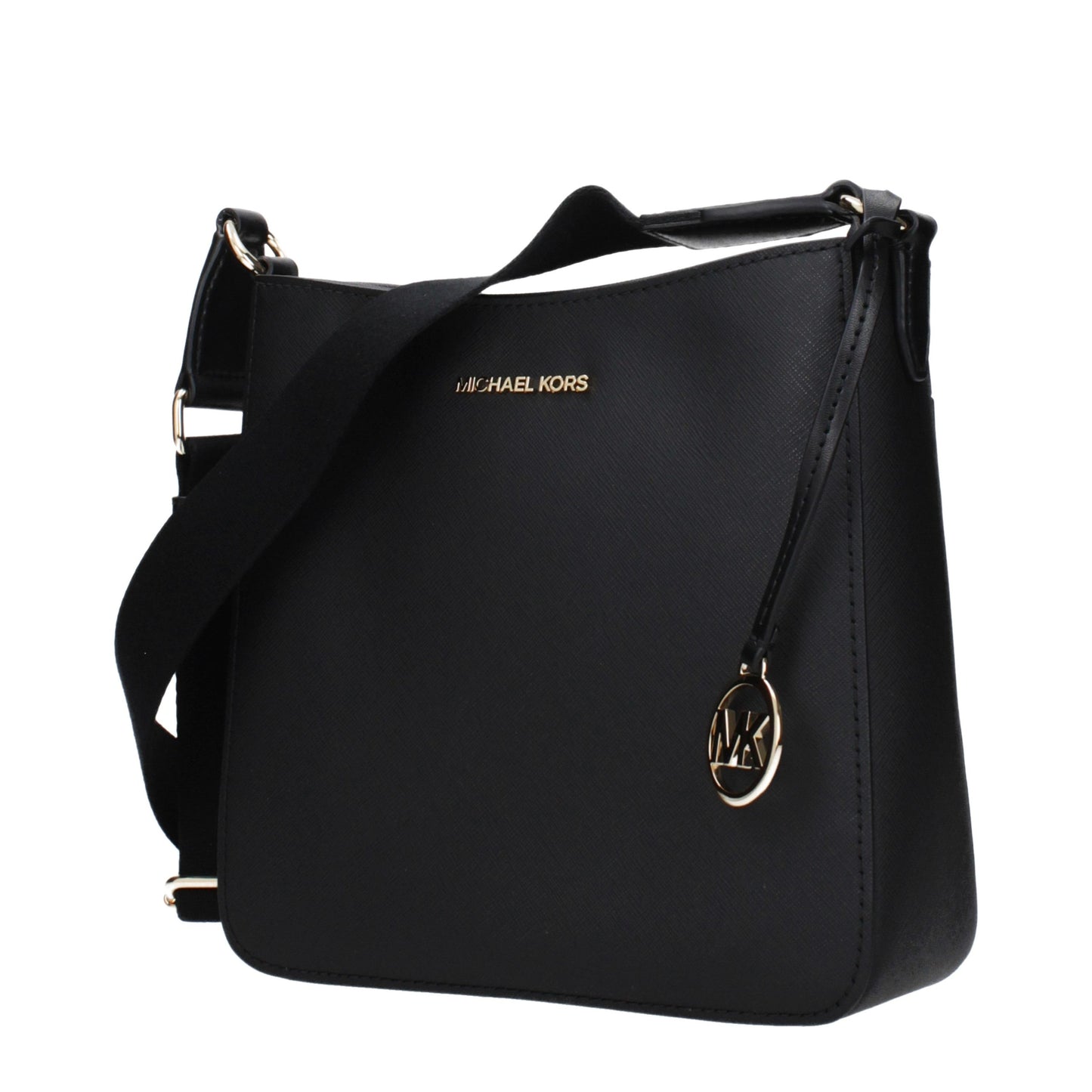 Black Leather Crossbody Bag
