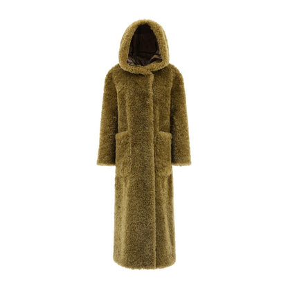 Bicolor Polyester Coat