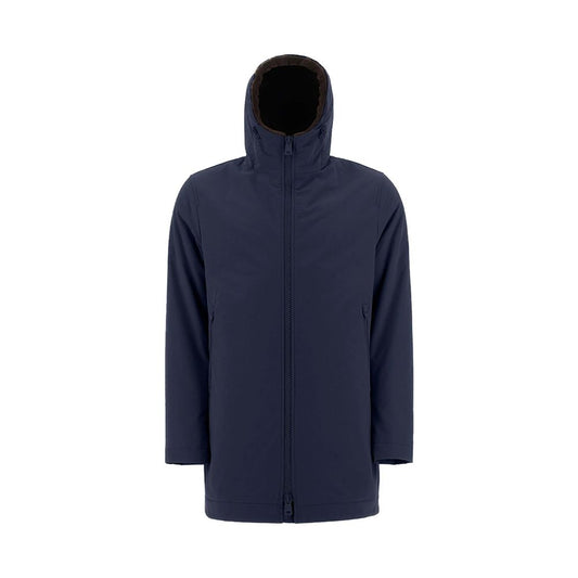 Blue Polyamide Coat