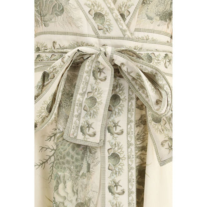 Multicolor Cotton Long Dress