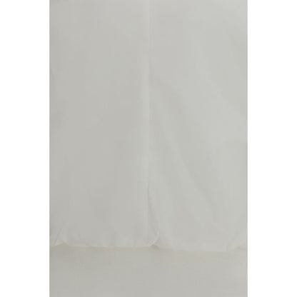 White Polyester Sweatshirt