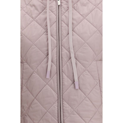 Purple Polyester Jackets And Coat