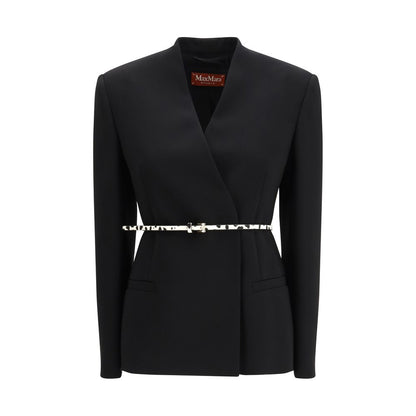 Black Triacetate Coat