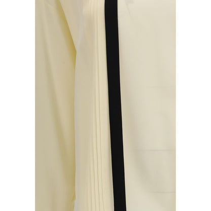Beige Silk Blouse