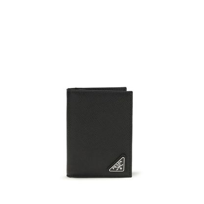 Black Calf Leather Bos Taurus Wallet