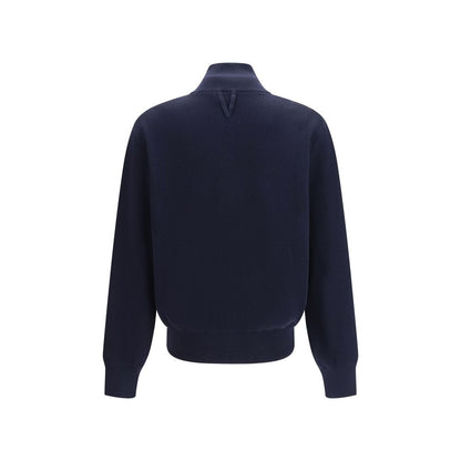 Blue Cotton Sweatshirt