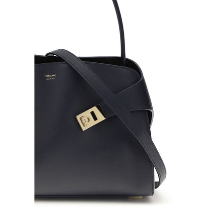 Blue Calf Leather Bos Taurus Shoulder Bag