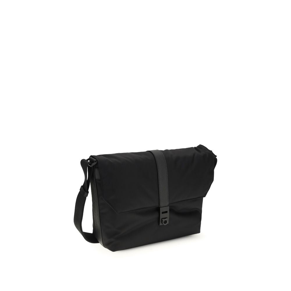Black Nylon Handbag