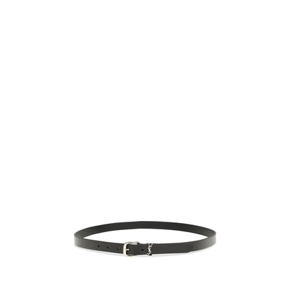 Black Cotton Regular Belt