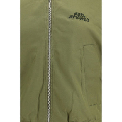 Bicolor Polyester Bomber