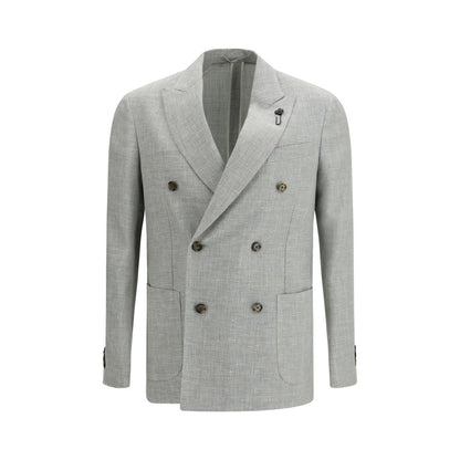Bicolor Wool Blazer