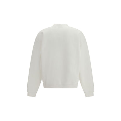 White Cotton Sweatshirt