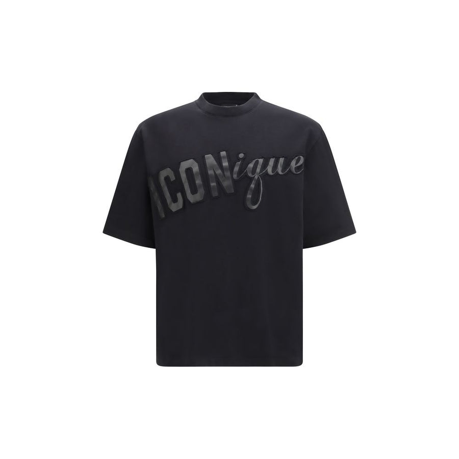 Black Cotton T-Shirt